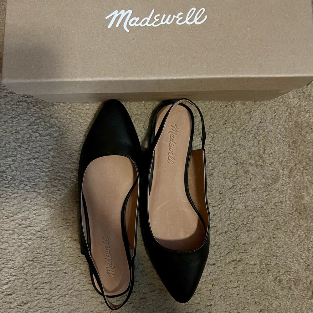 Madewell leather flats